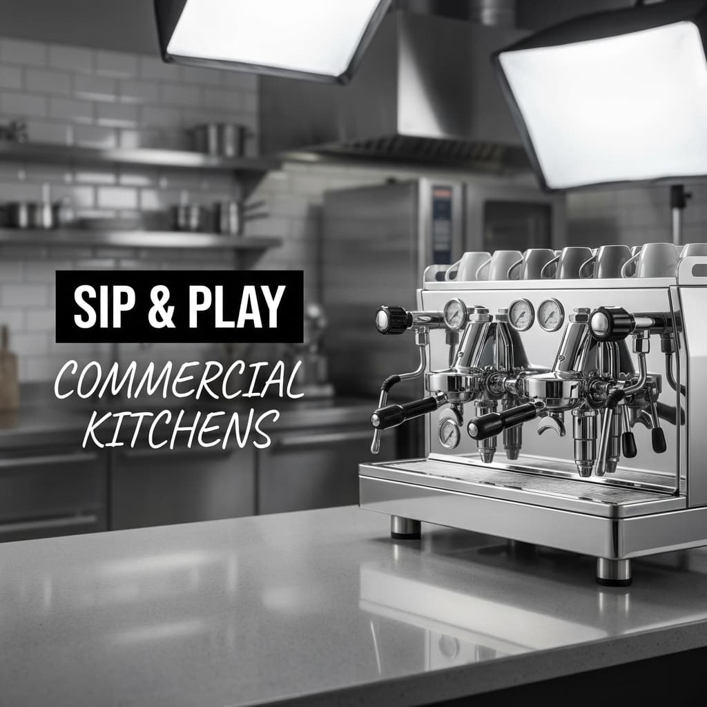 Cafe barista station